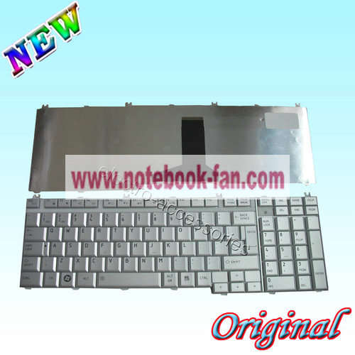 NEW Toshiba Silver P200 P205 X205 9J.N9282.W01 US Laptop Keyboar - Click Image to Close